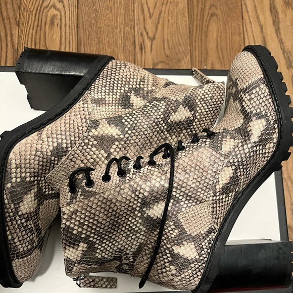 Dolce Vita Snake Bootie - Picture 2 of 3
